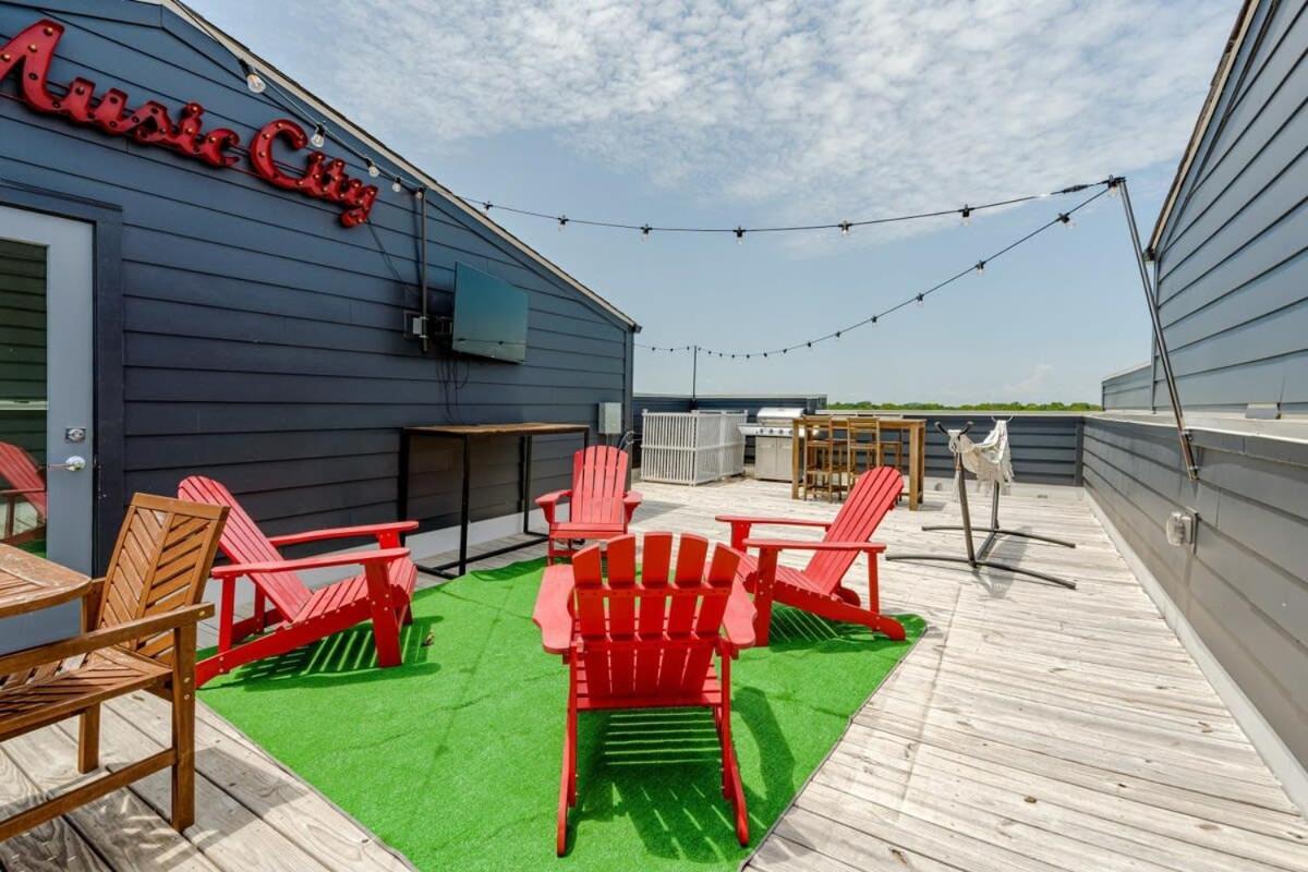 Carrie Underwood'S East Side Rooftop Game Room ناشفيل المظهر الخارجي الصورة